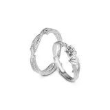 Шип розовый, кольцо, 1 пара