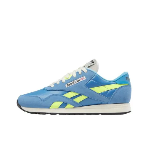 Reebok Classic Nylon Casual Low Top Blue Men's