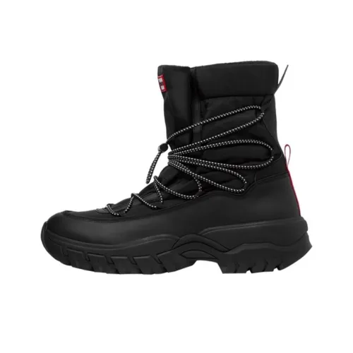 Hunter Сноубутсы Мужские Черные