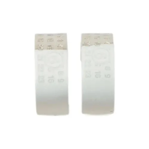 MM6 Maison Margiela Брассовые серьги Женские