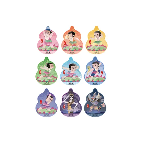 Шан Мэй Шэдоу Горлянка Братья Приключения ПЯТЕРЫХ Горлянка Kids Подставка Мерч по IP