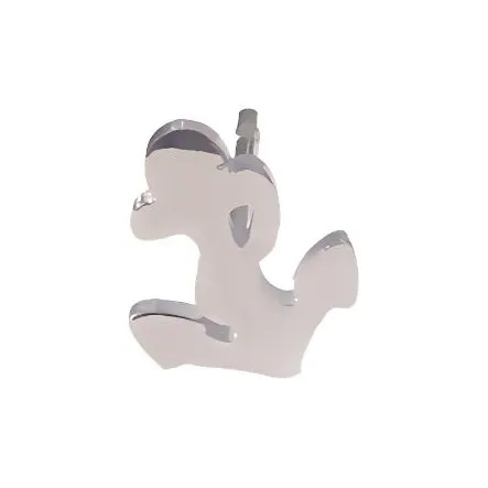 QIANFANGDAHUANGYE Титановые стальные серьги-гвоздики для мужчин