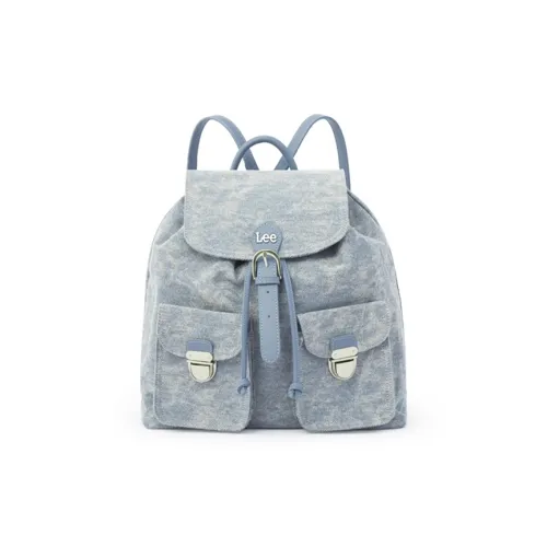 Рюкзак Lee из ткани большой унисекс вымытый серый
