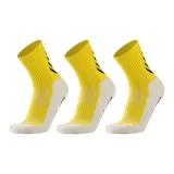 Носки Crew, Клей, Точка, Футбольные носки, Желтый, 3 упаковки.