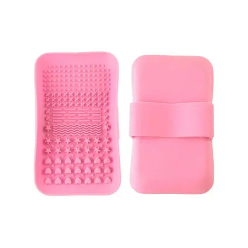 FOYULE Кисть для макияжа Чистка Пад Силиконовый Материал Промытый Инструмент Чистка Квадратный Портативный