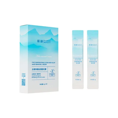 QINGLING FIVE Dimensional Pure Шелковистый Крем для депиляции 6г*8 шт Коробка
