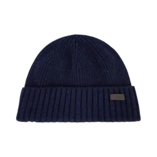 BARBOUR Овечья шерсть Шапки-бини Мужской Синий