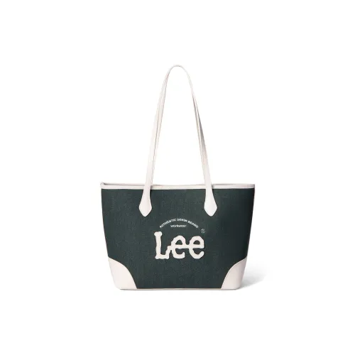 Lee Деним с ПУ (полиуретан) Синтетическая кожа Сумка на плечо Стандартная Женская Яшмовый