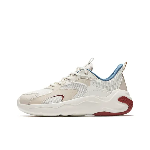 CHAOJIANTA Противоскользящий устойчивый к истиранию низкий топ кроссовки с толстой подошвой женские белые бежевые