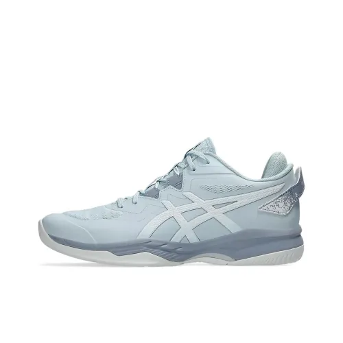 Asics Гель FASTBLAZE Баскетбольные кроссовки Низкий топ Пыльно-синий Унисекс