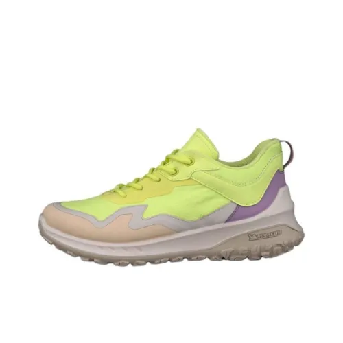 Ecco Casual Низкий Топ Желтый Женский