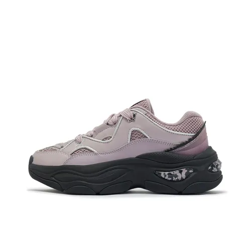 361° Butterfly Shoes Slip-resistant Abrasion-resistant Low Top Footwear Women's Siren Gray Purple