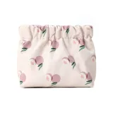 Фрагмент принт, мешок для хранения, фиолетовый, персик: 1 упаковка