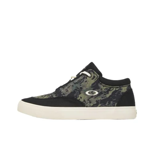 Кроссовки для скейтбординга Oakley Low Top Camouflage Зеленые Мужские