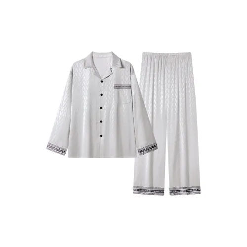 Gongdie Пижамный комплект мужской светло-серый