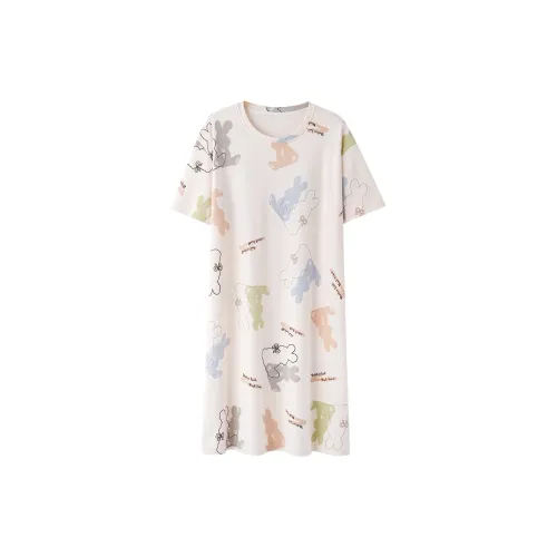XIFUSHI XFSZR68003 Экрю Женские Ночные сорочки
