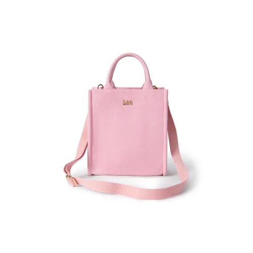 Lee Ткань Тоут Сумка Сумка для покупок Сумка через плечо Сумка на одно плечо Обычная Женская Розовая