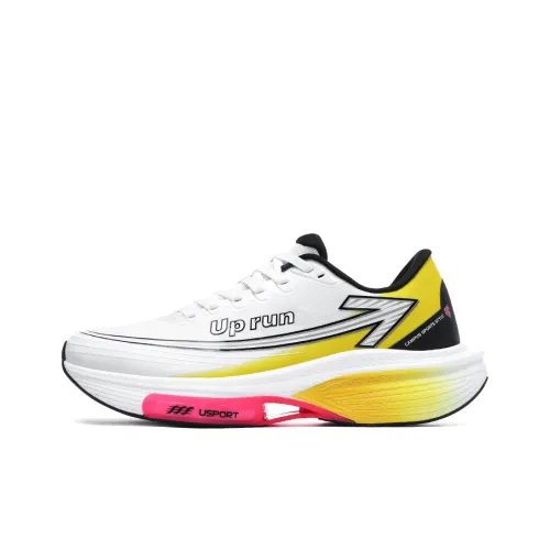 Кроссовки Up Run Low Top Свежий Оранжевый Желтый Утолщенный Унисекс