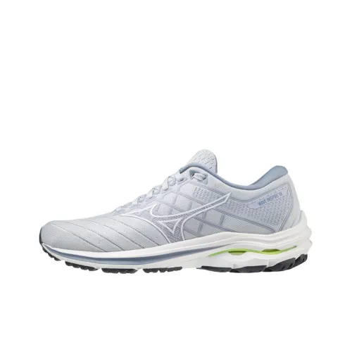 Mizuno Wave Inspire 18 Low Топ Беговые кроссовки Женские Синий Белый
