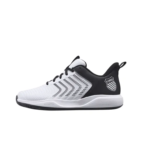 K·SWISS Теннисные кроссовки Low Top Белый Черный Мужской