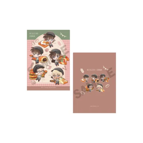 CRUX Detective Conan Case CLOSED Bakery Collection Q Версия Новый Иллюстрация Файл Мерч по IP