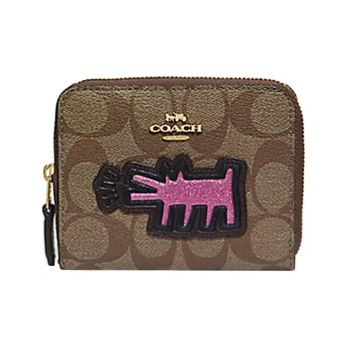 COACH Zip Around Кошельки Женские