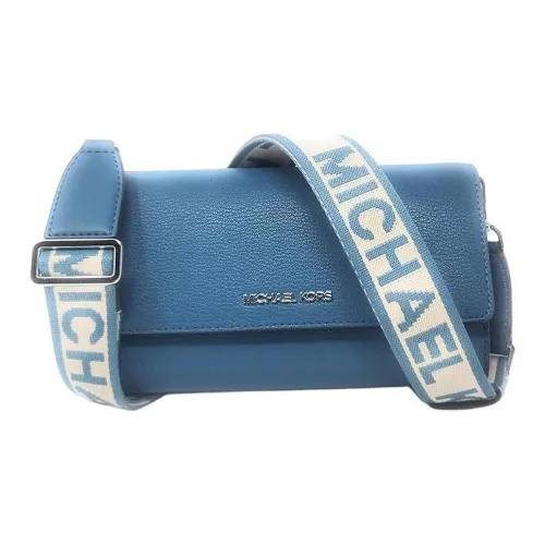 MICHAEL KORS Jet Set Кожа Сумка через плечо Большая Женская Циановая