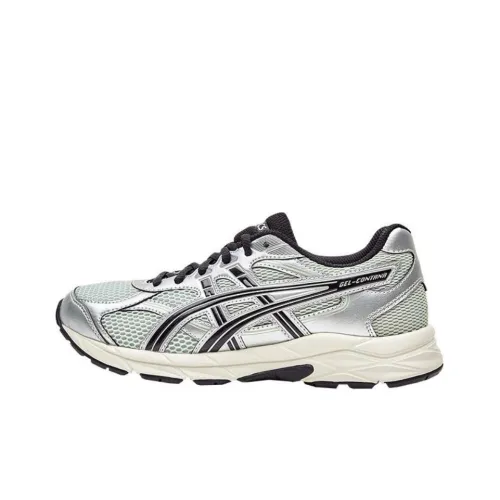 Asics Бег KIDSGEL CONTANA GS Дышащий Oтскок Поддержка Низкий Топ Детская Беговая Обувь Серебряный