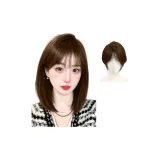 Молодежный Французский Forehead Позиционирование стиля [Мокко] 25 см