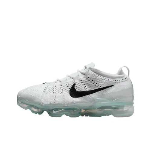 Nike VaporMax 2023 Casual Low Top Белый/Черный Мужской