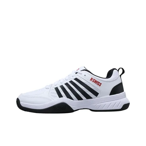 K·SWISS Теннисные кроссовки Low Top Белый/Черный/MARS Красный Мужской