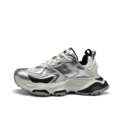 KUDING Амортизация Противоскользящий Устойчивый к истиранию Дышащий Увеличение высоты Низкий Топ