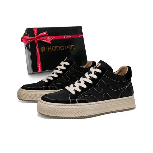 HANG TEN Легкий увеличивающий высоту устойчивый к истиранию противоскользящий скейтбордические кроссовки Мужские