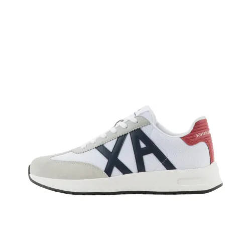 ARMANI EXCHANGEAE Низкий топ Повседневная обувь Мужская Белый