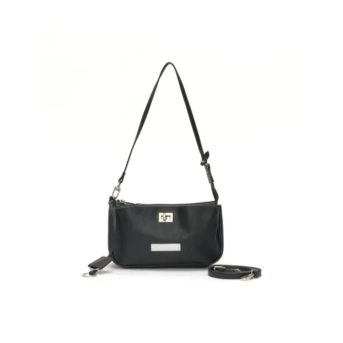 BONSAI STUDIO Микрофибра Сумка через плечо Стандартная Женская Черная
