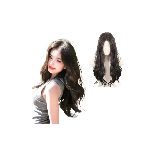 WANWANFENG Элегантность Большая волна Женская Перука Смешанный Шелк Большая волна