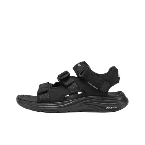 SKECHERS SPORT МЕЧЬ Пляжные сандалии Черные Мужские
