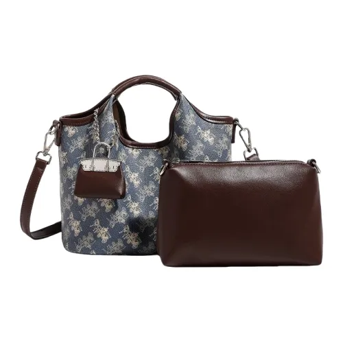 PESASRIE PVC Сумка Женская Синяя