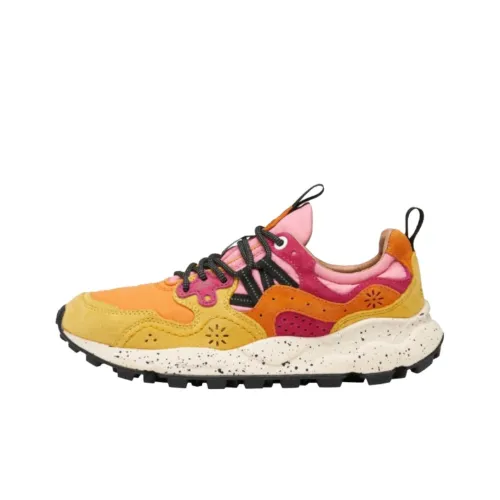 FLOWER MOUNTAIN Низкий топ Повседневная обувь Женская Желтая