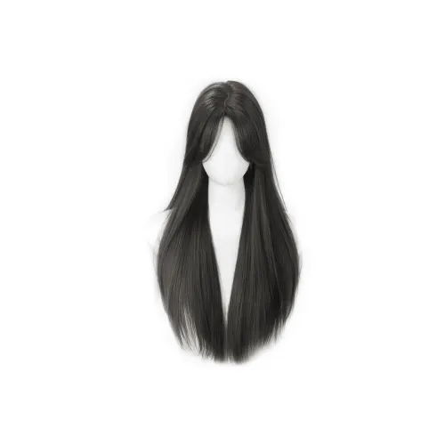 SIYU Черный длинный Straight Голова COVER