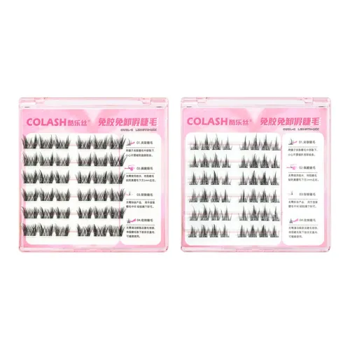 KULESI Клей Бесплатно Villain Sweetheart+Клей Бесплатно Comic Накладные ресницы Natural Увеличивающий Стиль