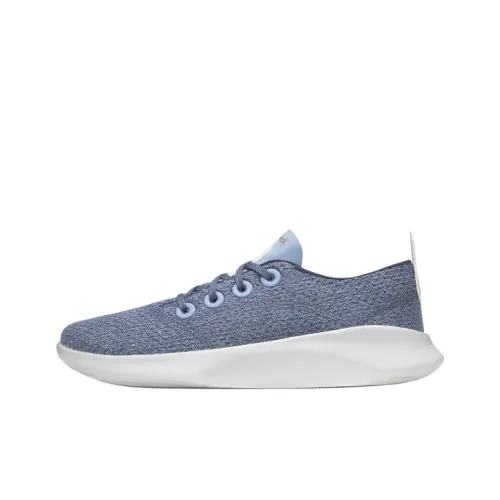 Allbirds SuperLight Повседневный Низкий Топ Вишневый цветок Синий Белый Подкладочная ткань Женские