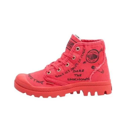 Palladium Pampa Ботильоны Красный Женские