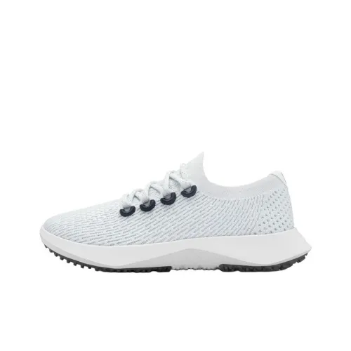 Allbirds Tree Dasher Low Топ Кэжуал Женский Полярный Белый