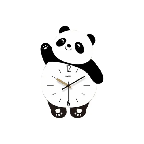 Meishida Механизм с плавным ходом секундной стрелки Стена Часы Унисекс Белый