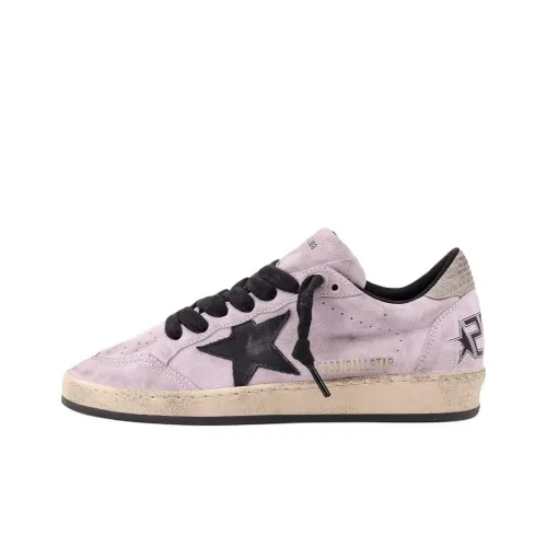 Golden Goose Ball Star Low Топ Скейтборд Кроссовки Мужские Розовые Фиолетовые
