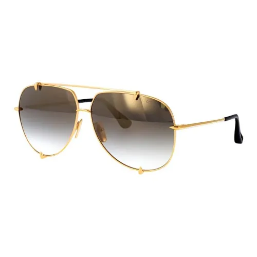 DITA Металл Aviator Солнцезащитные очки Мужские Золотые