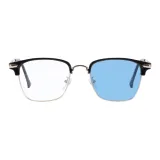 Винтажный Черный Золотой-Светочувствительный Синий