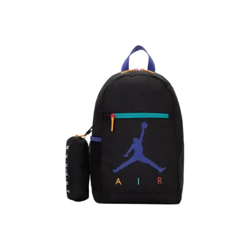 Jordan Polyester Backpack Standard Unisex Black Джордан Полиэстер Рюкзак Стандартный Унисекс Черный