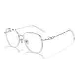 Прозрачный серебряный